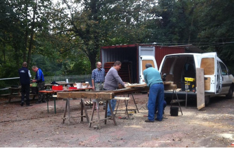 28/09/13 montage cibles FITA